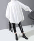 Drawstring Ruched Volume Blouse